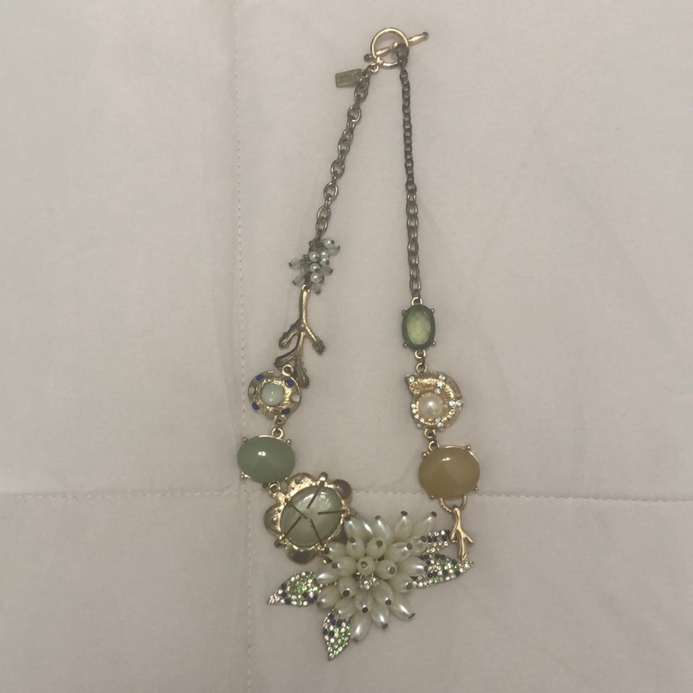 Top It Off Multicolored Charmed Necklace